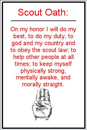 boy scout oath - BrandenSeversons web site photo relating to Boy Scout Law Printable identify boy scout oath - BrandenSeversons site